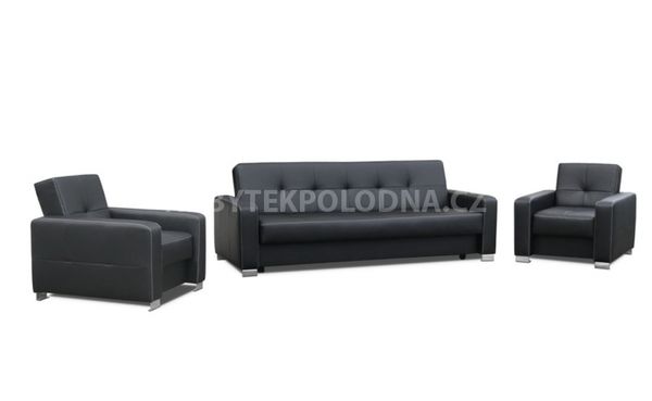 Kožená sedací sourpava LEON 3+1+1