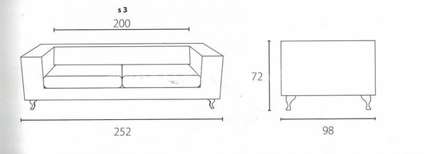 Sedací souprava PRAVO 3+1