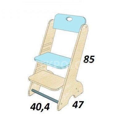 Dětská rostoucí židle RZ 4085-1b