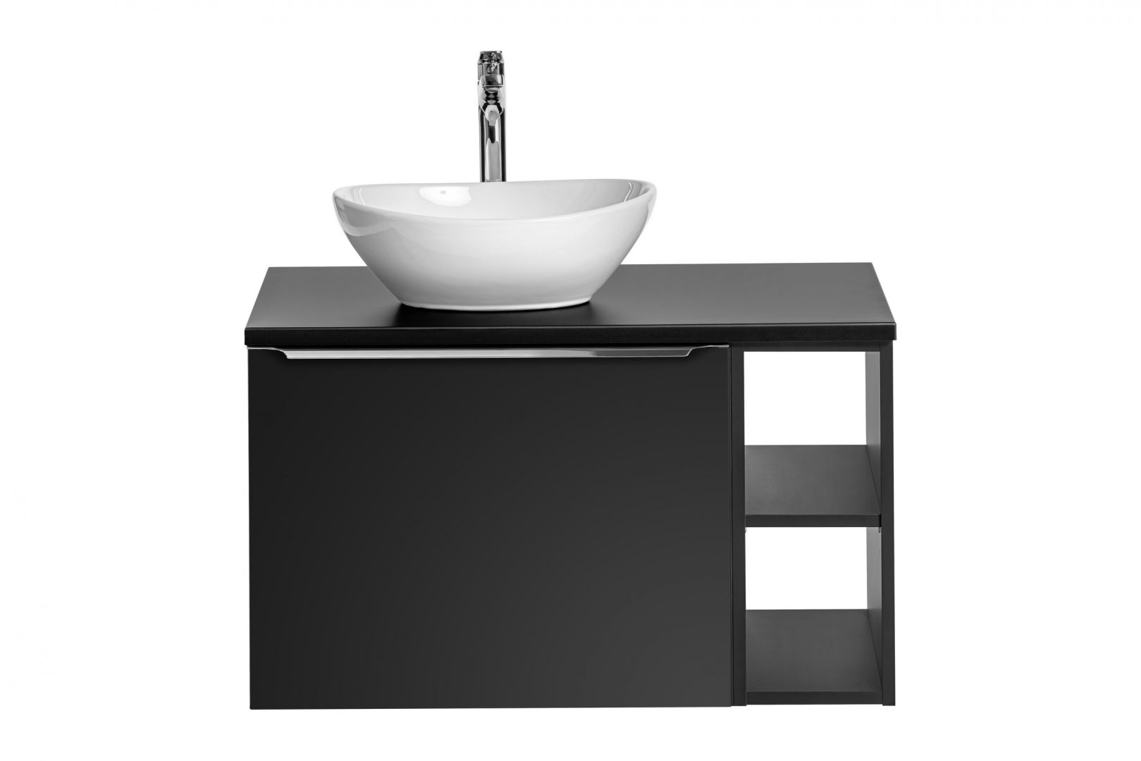 Koupelnová skříňka SANTA FEE ČERNÁ 82-60 - pod umyvadlo 80