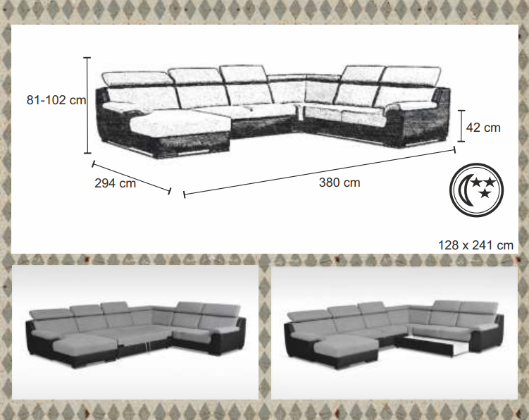 Sedací souprava DELUXE MAXI