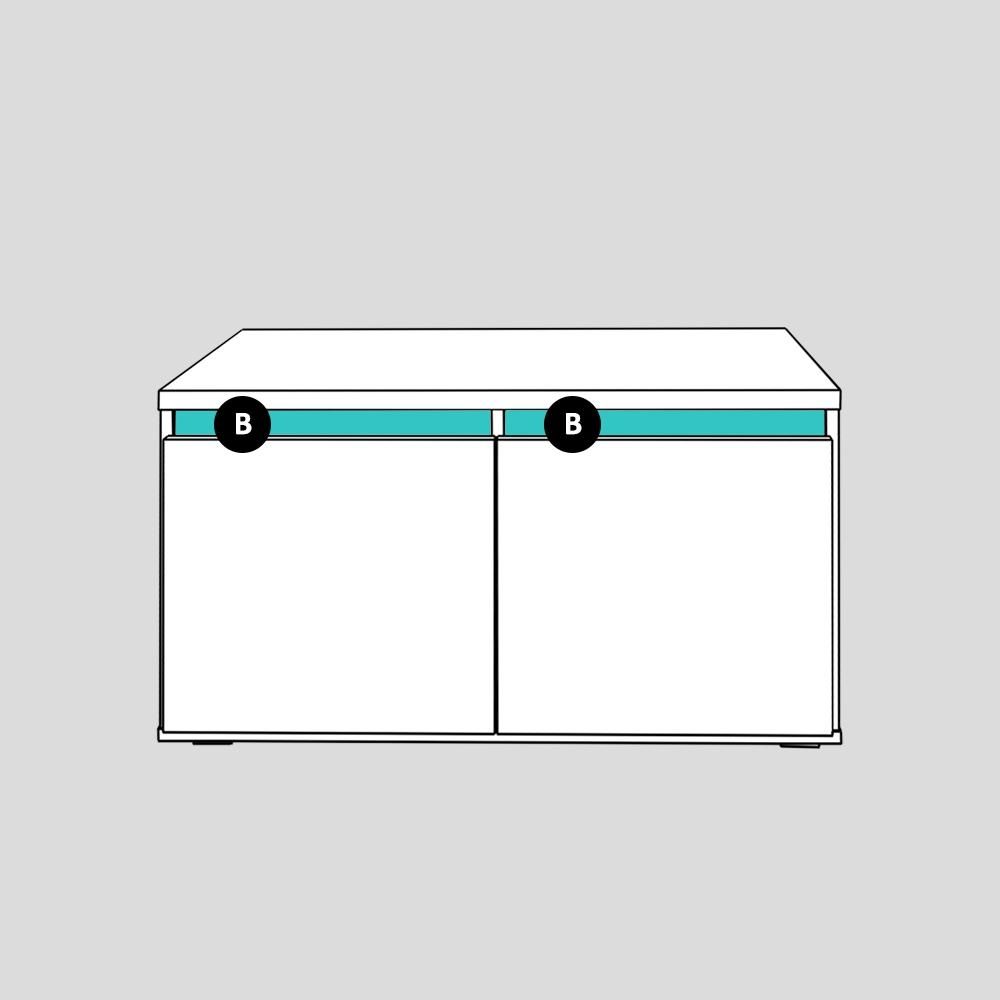 Obývací pokoj REA AMY II