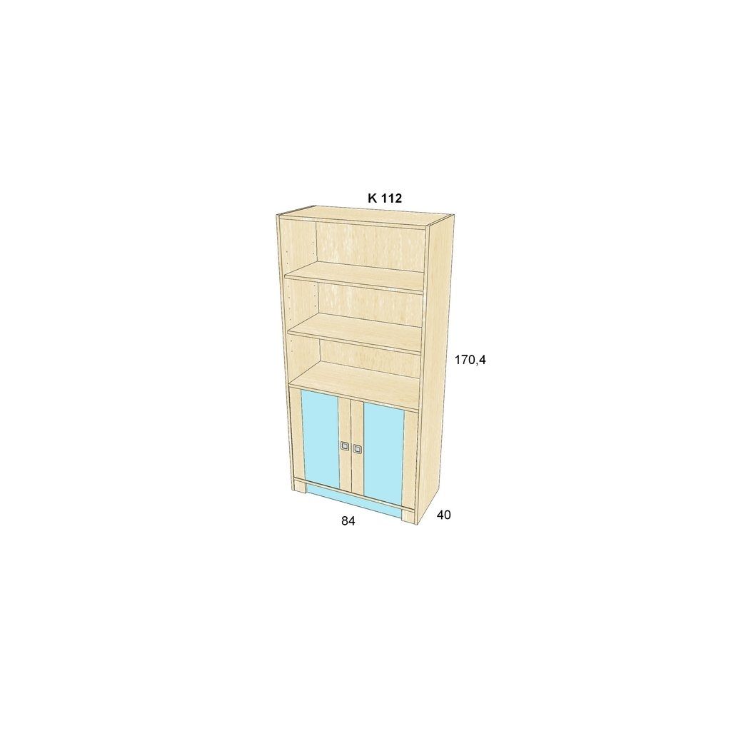 Kombinovaná skříň BOŘEK K 112