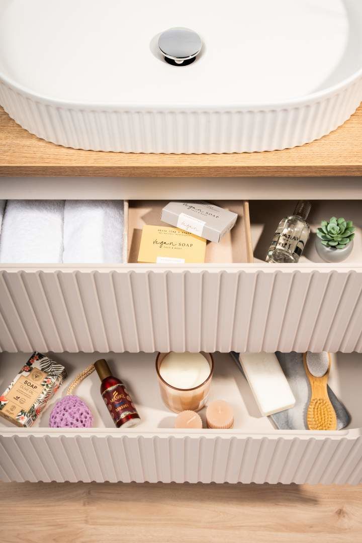 Koupelnová skříňka NOVA KAŠMÍR 82-50 2D - pod umyvadlo 50