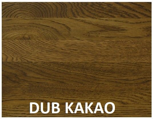 Manželská postel z masivu LK210 dub