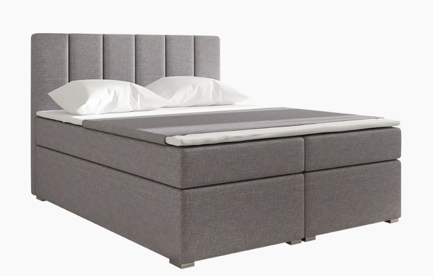 Manželská postel BOXSPRING VERZA