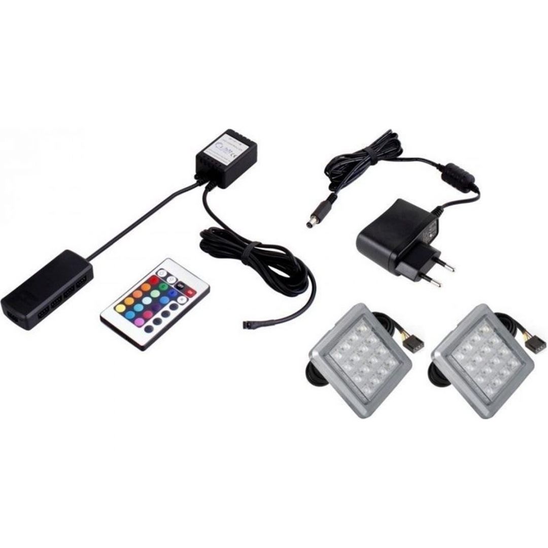 Obývací sestava BAROS Bílá - bílý lesk