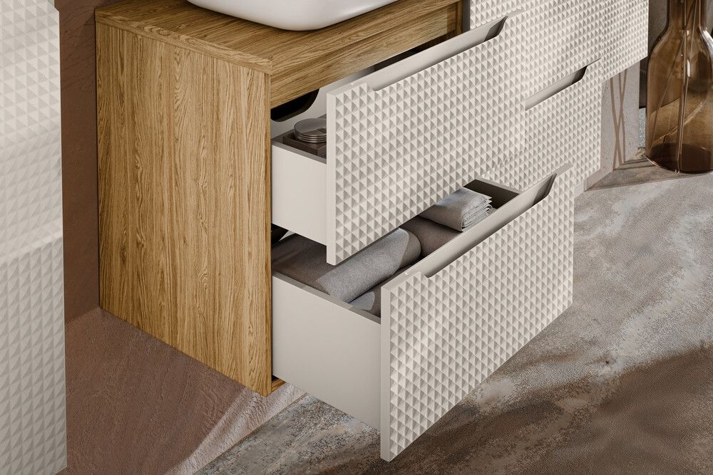 Koupelnová sestava LUXOR BÉŽOVÁ 155