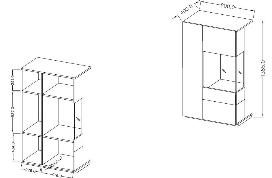 Obývací sestava SILKE II Matera - Dub Wotan