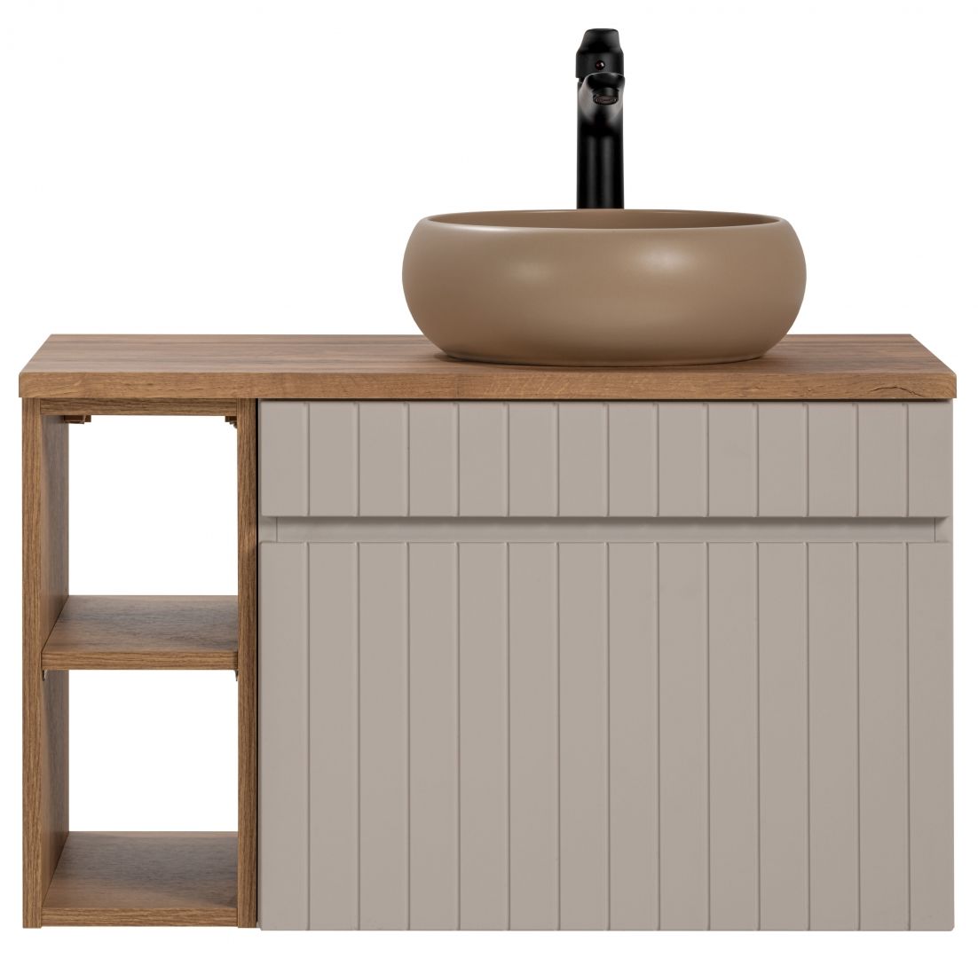 Koupelnová skříňka IKONIC KAŠMÍR 82-60 - pod umyvadlo 60 + Poličky 81-01