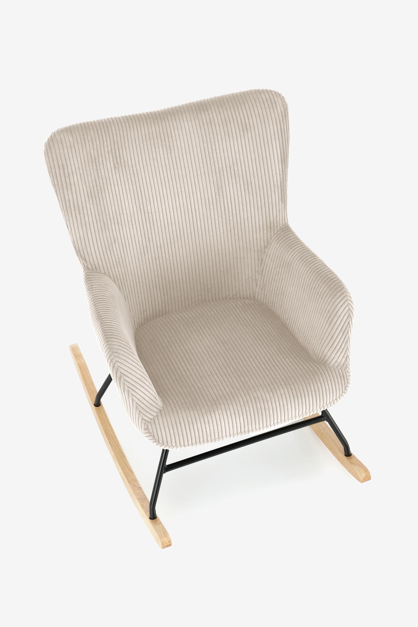 Houpací křeslo BELMIRO krémová