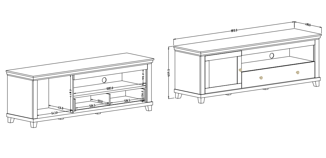 EVORA obývací pokoj Dub Lefkas - zelená