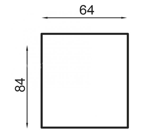 Kožený taburet BALTIKA