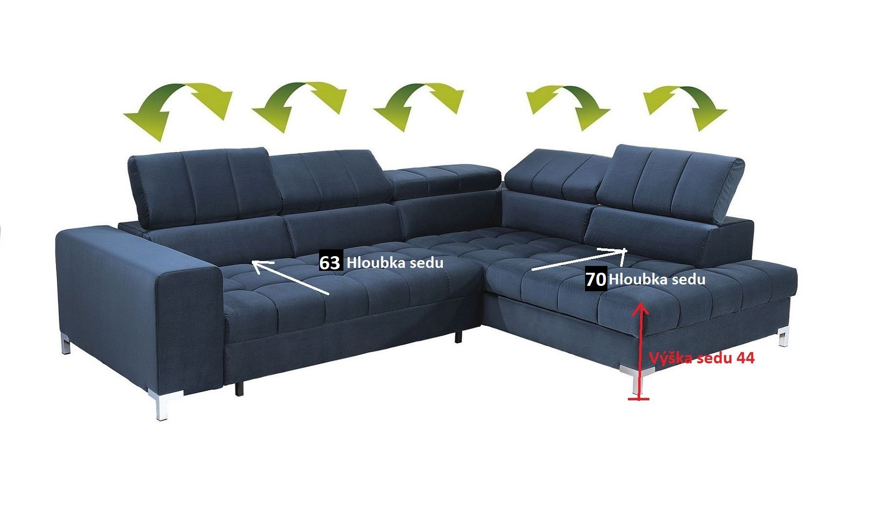 Sedací souprava ARTE do U