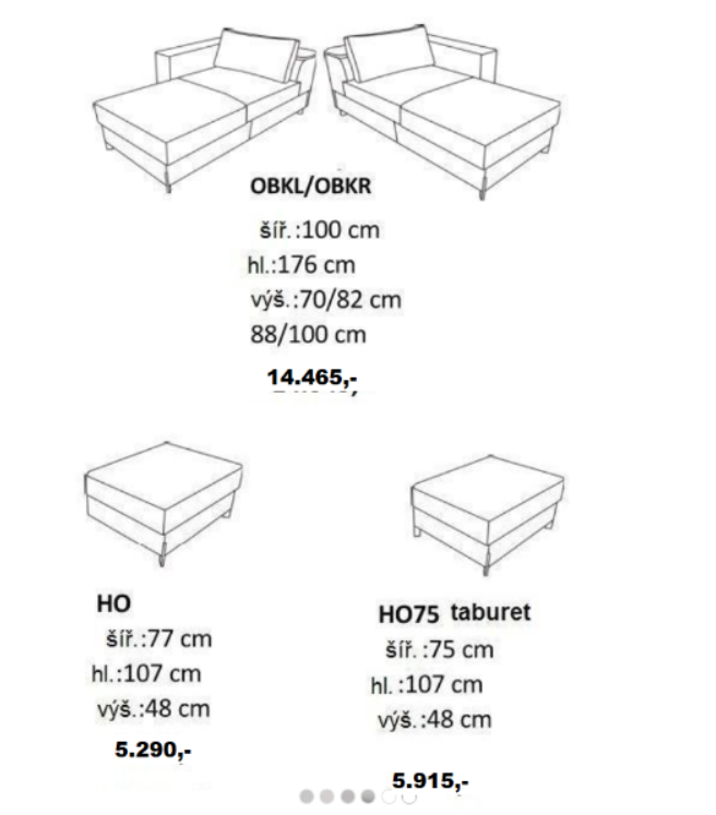 Sedací souprava MADISON program