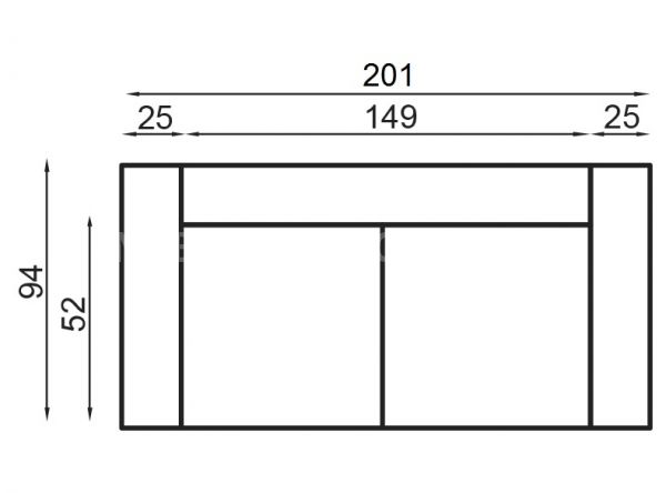 Kožená sedací souprava BALTIKA 3+1