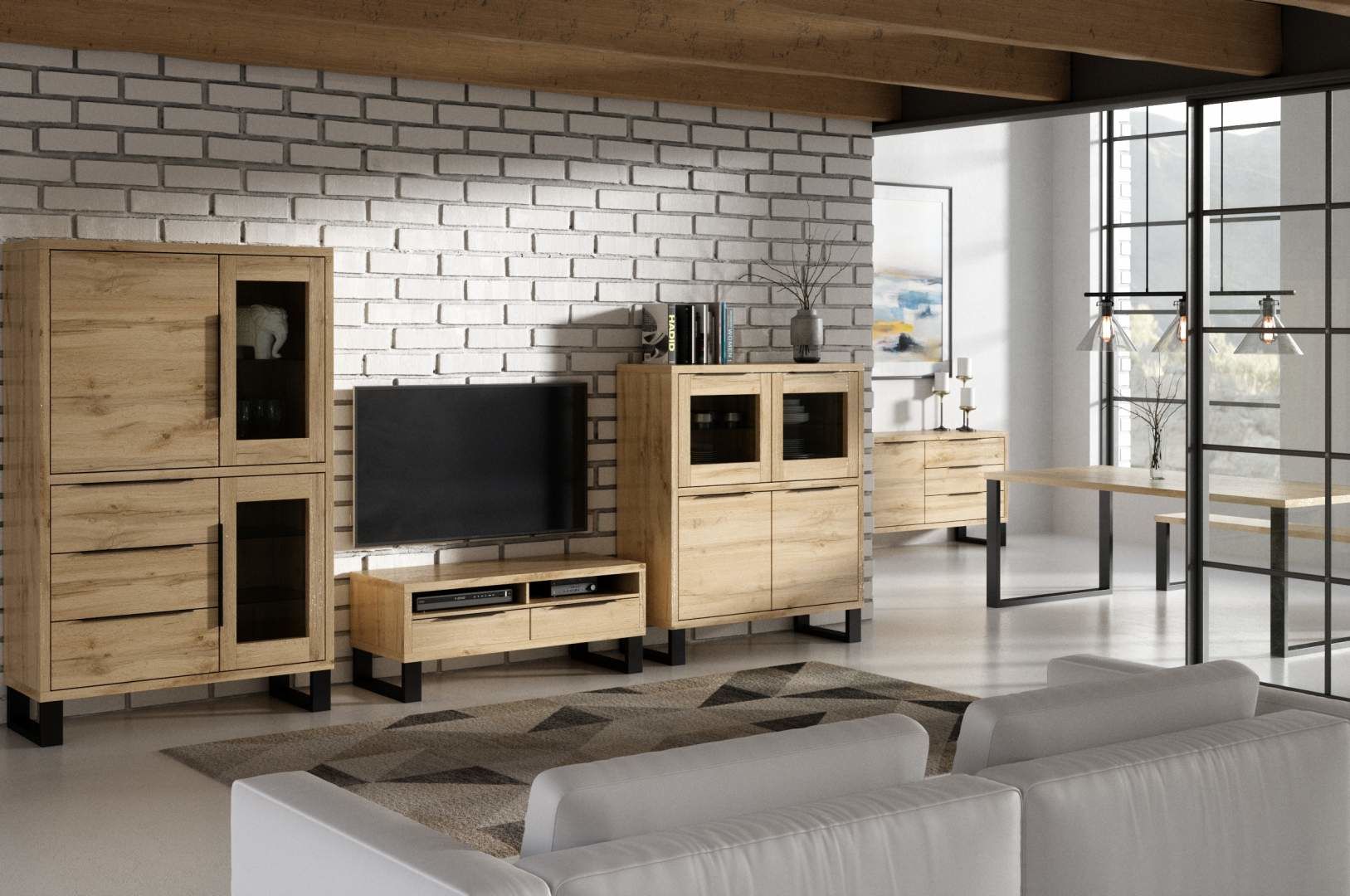 Komoda I HALLE Dub Wotan