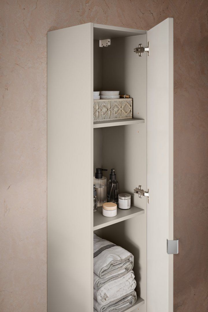 Koupelnová skříňka BELA KAŠMÍR vysoká sestavená 35