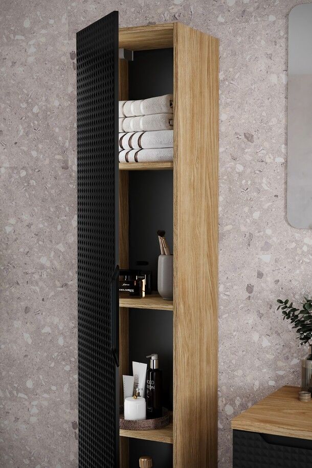 Koupelnová sestava LUXOR ČERNÁ 155 II