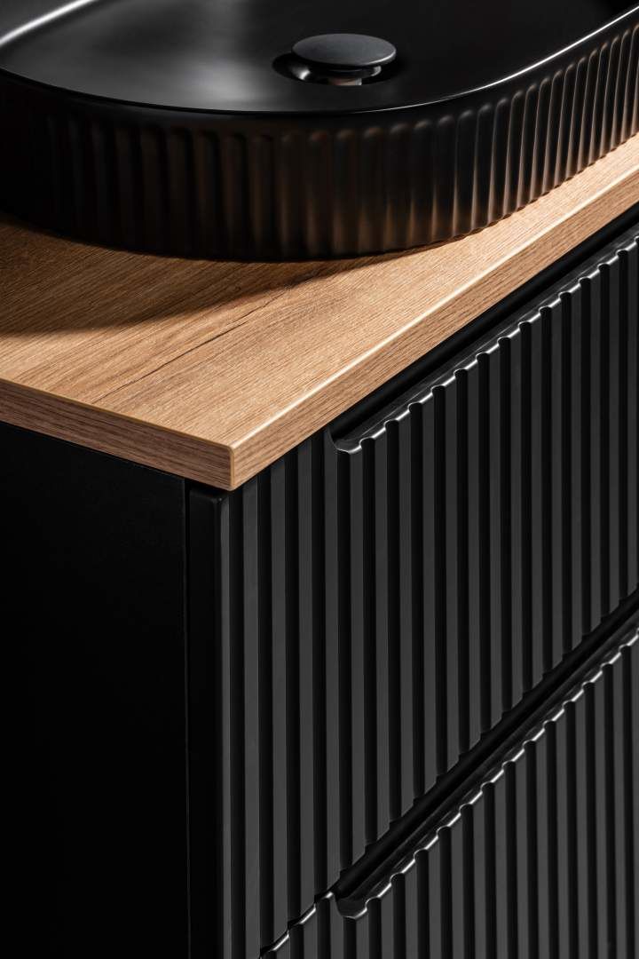 Koupelnová sestava NOVA ČERNÁ 150 II