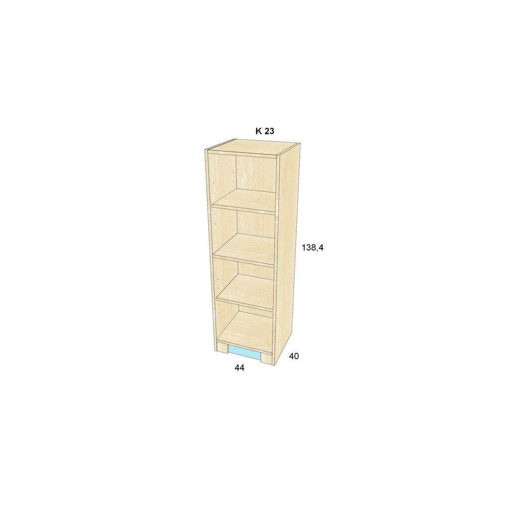 Policový regál BOŘEK K 23