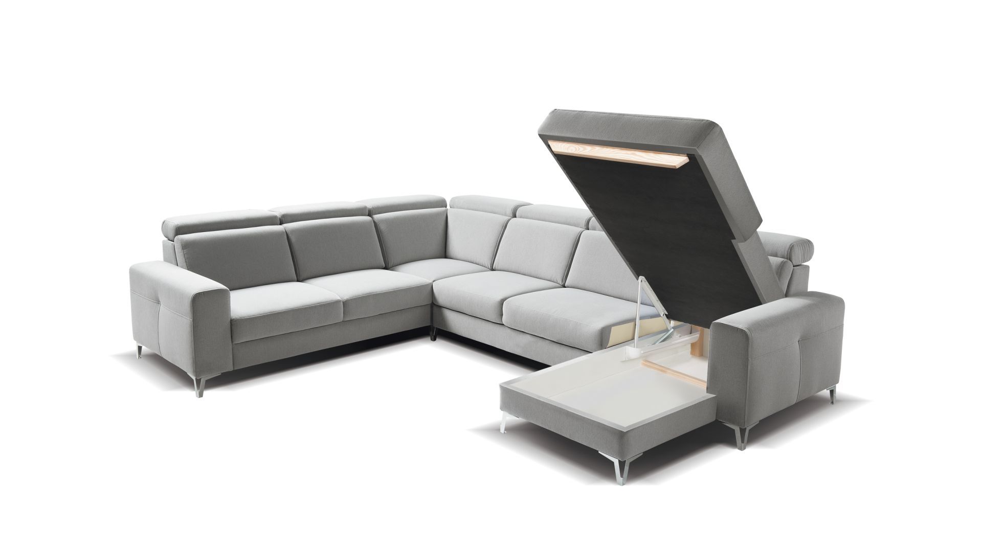 Sedací souprava ASPEN I pravý roh látka Salvador SKLADEM