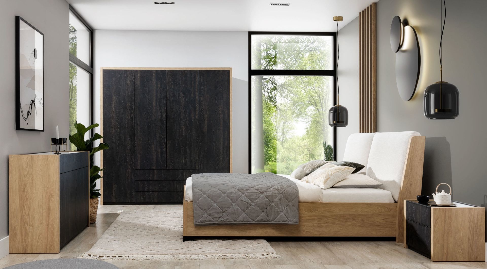 Manželská postel  MODELO