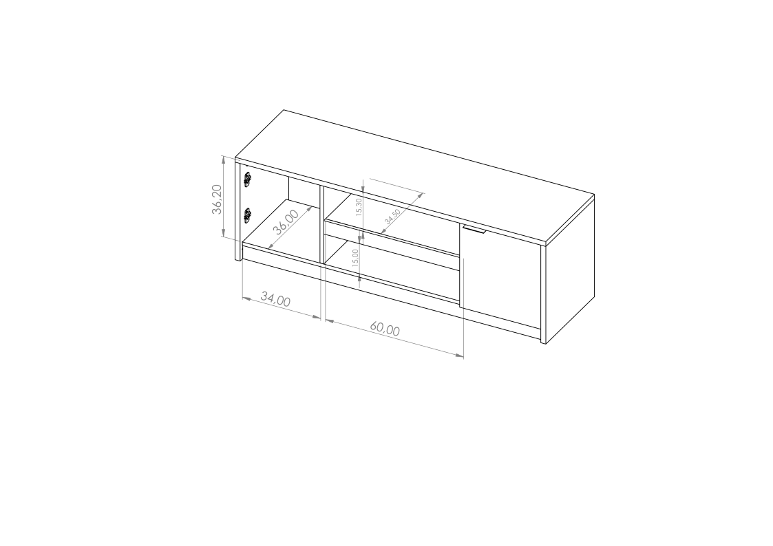 Obývací stěna DANVER