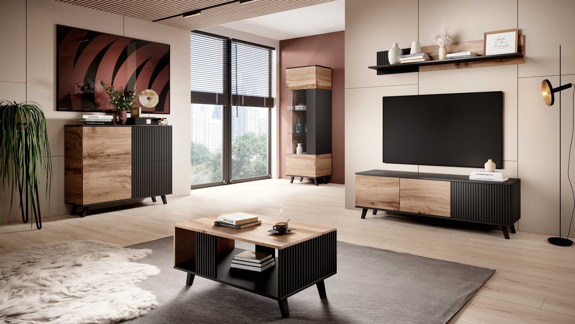 Televizní stolek RANDOM RTV-2