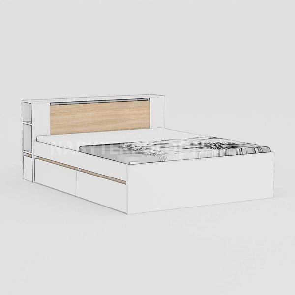 Manželská postel REA AMY 31/160