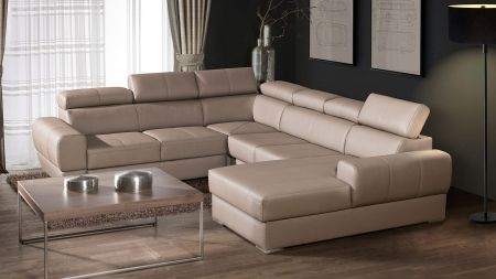 Kožená sedací souprava VENNTO do U 3