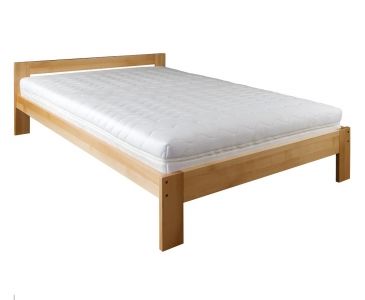Manželská postel z masivu LK194 buk