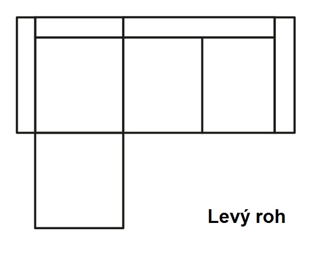 Sedací souprava LANZONI 2 SKLADEM