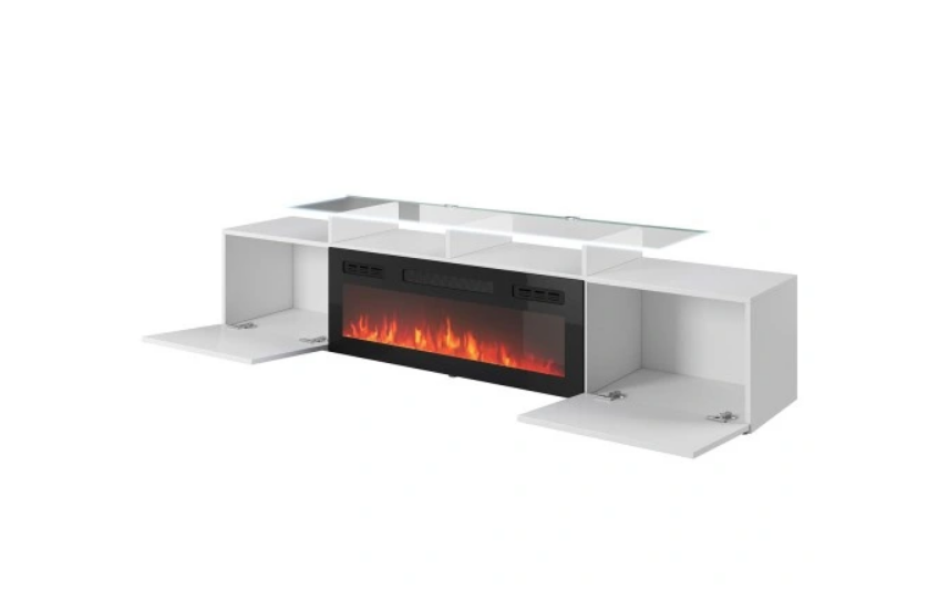 TV komoda Nova s krbem