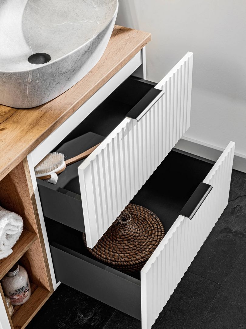 Koupelnová skříňka ADELLE BÍLÁ 82-60 - pod umyvadlo 60