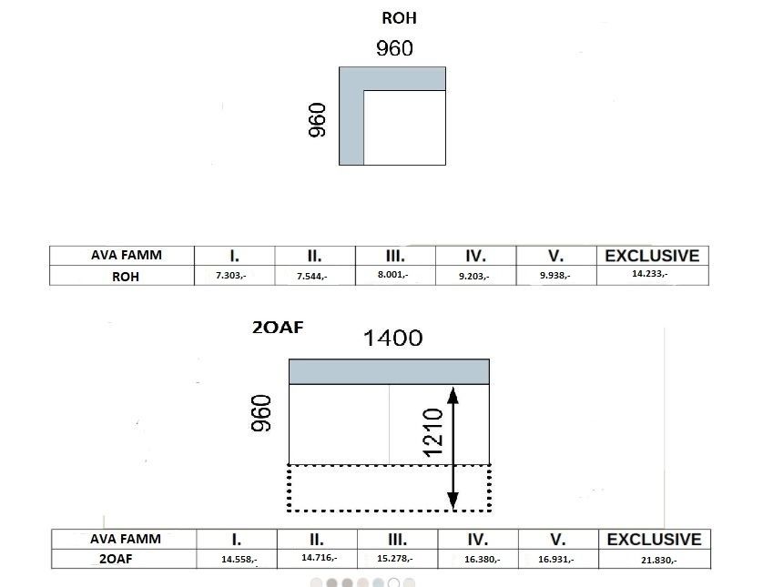 Sedací souprava AVA FAMM PROGRAM