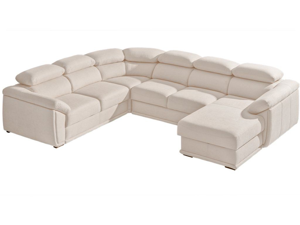 Kožená sedací souprava KADIZ do U 2