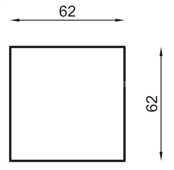 Kožený taburet OSCAR