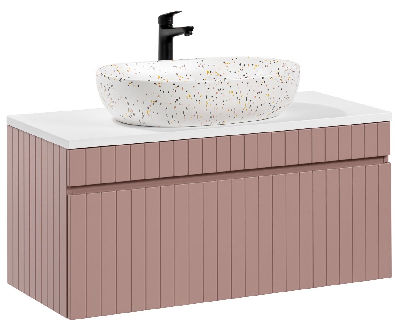 Koupelnová skříňka IKONIC ROSE 82-100 - pod umyvadlo 100