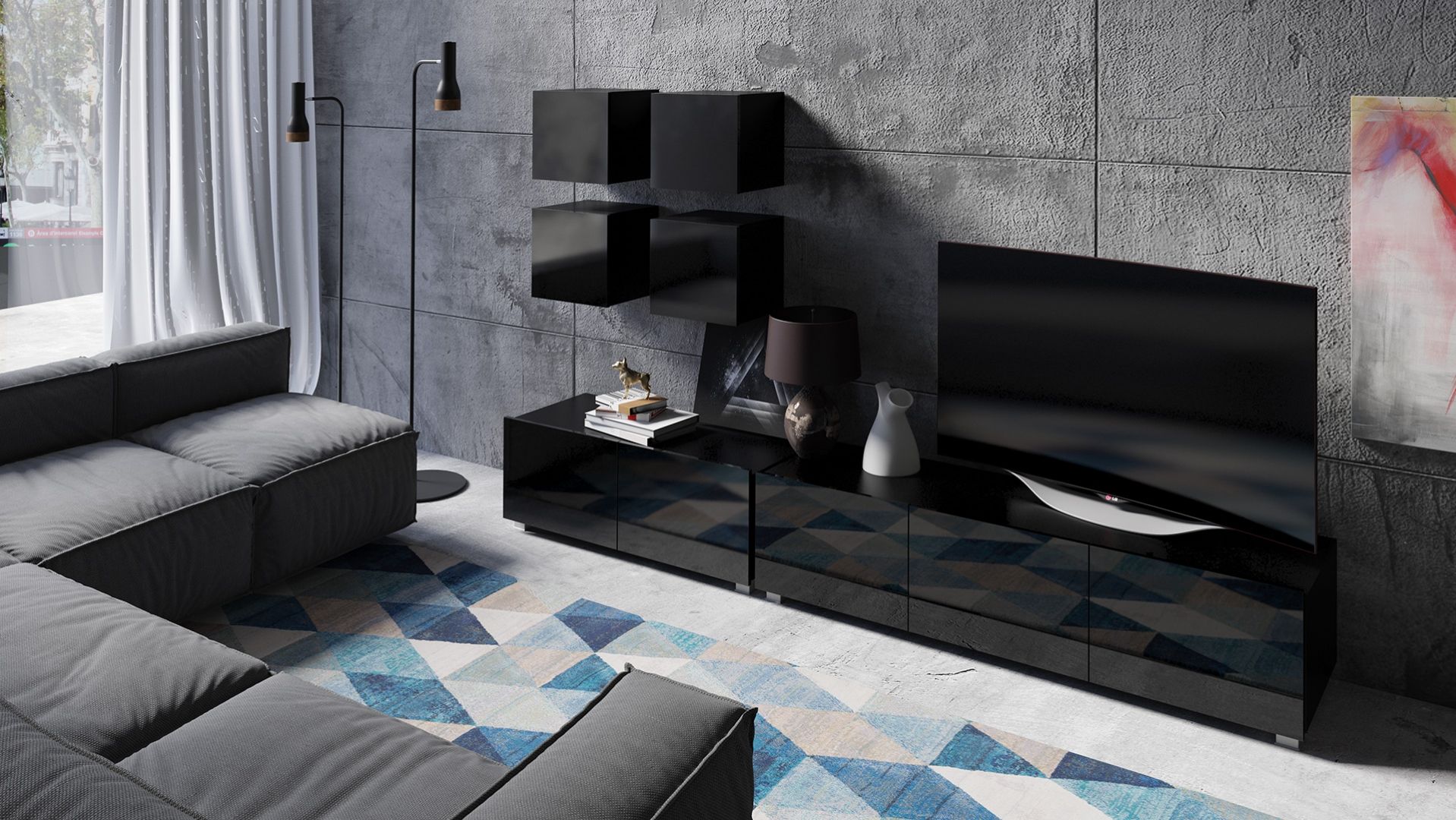 Závěsná skřínka KALABRINI C-03