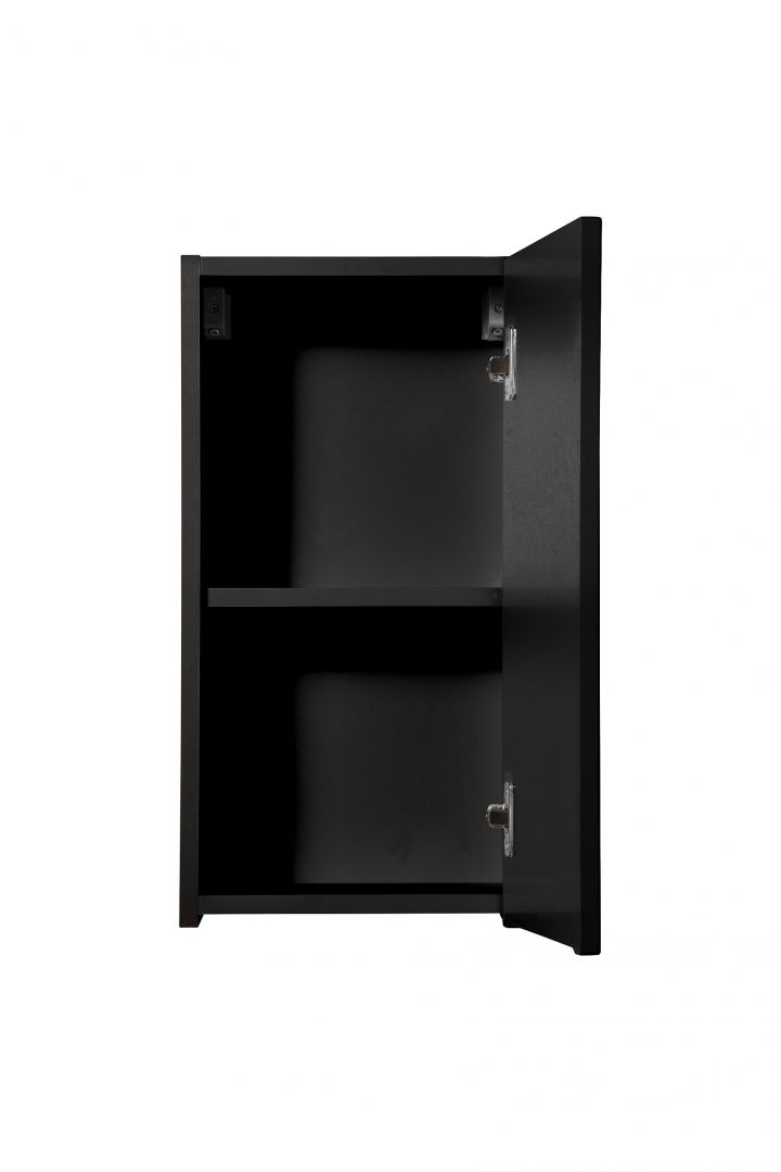 Koupelnová skříňka NOVA ČERNÁ 83-30 1D - závěsná