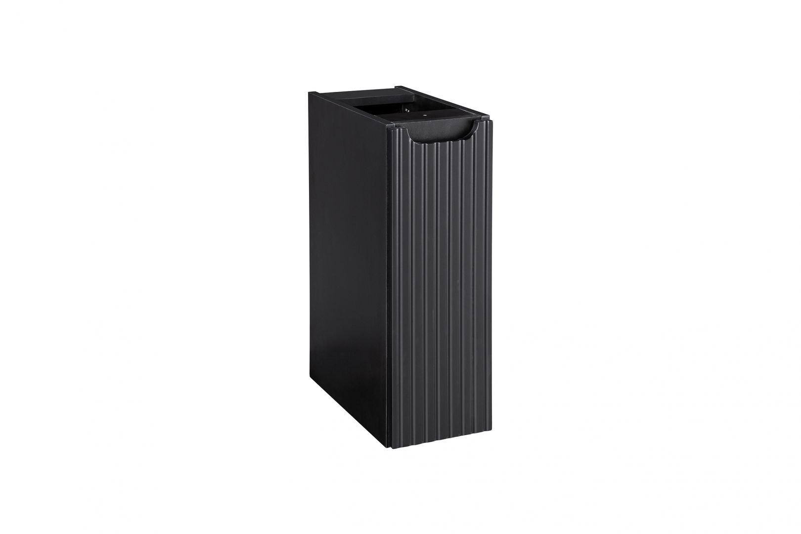 Koupelnová skříňka NOVA ČERNÁ 81-20 1D - závěsná spodní