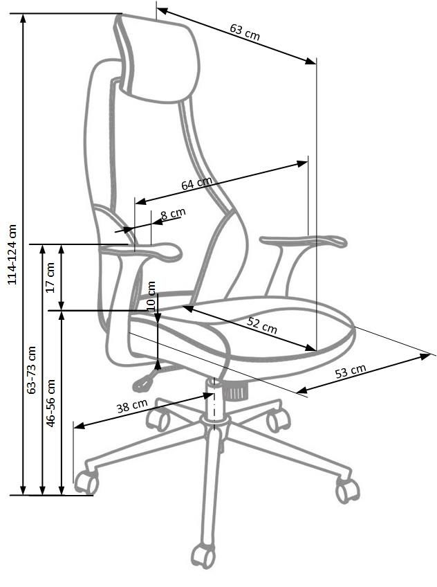 Kancelářské křeslo TORINO