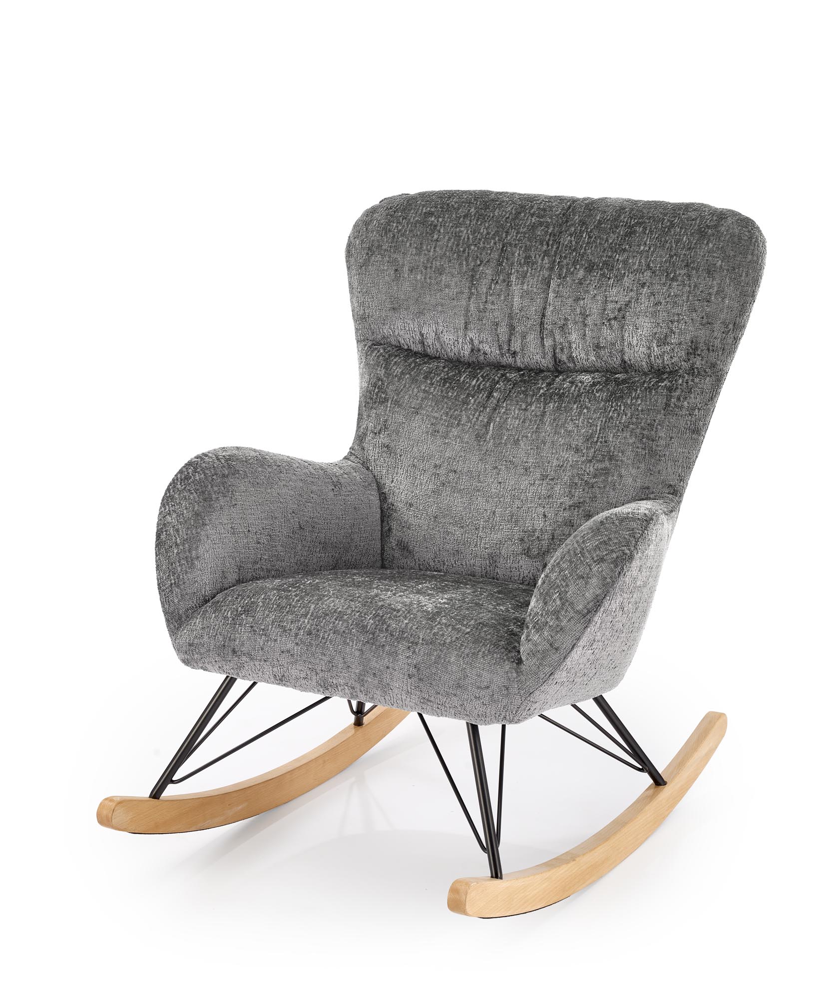 Houpací křeslo CASTRO šedá