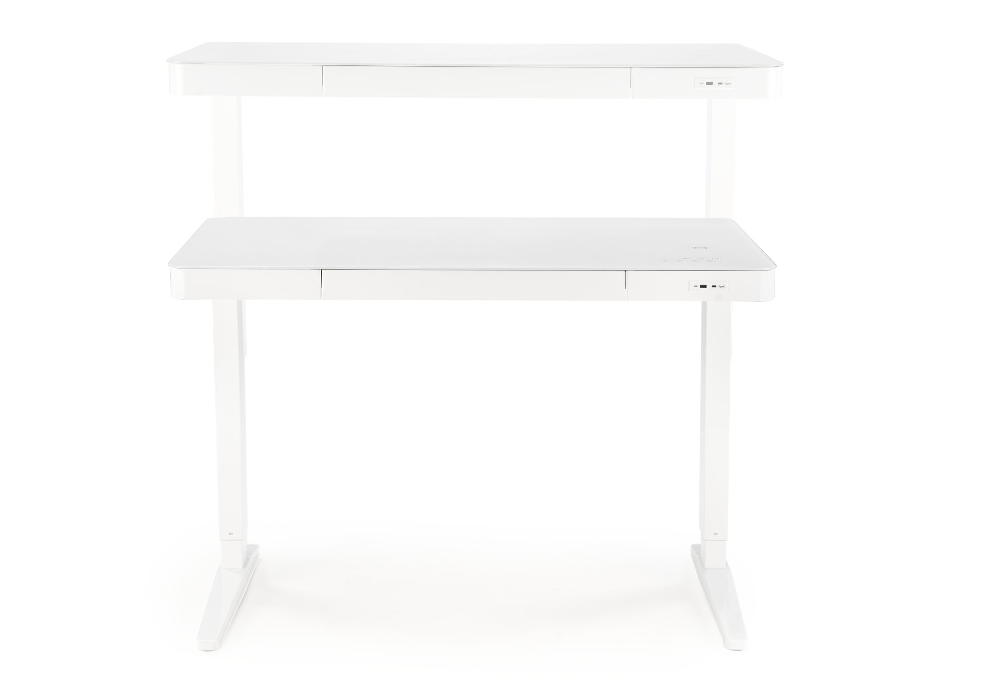 PC stolek B52 bílý