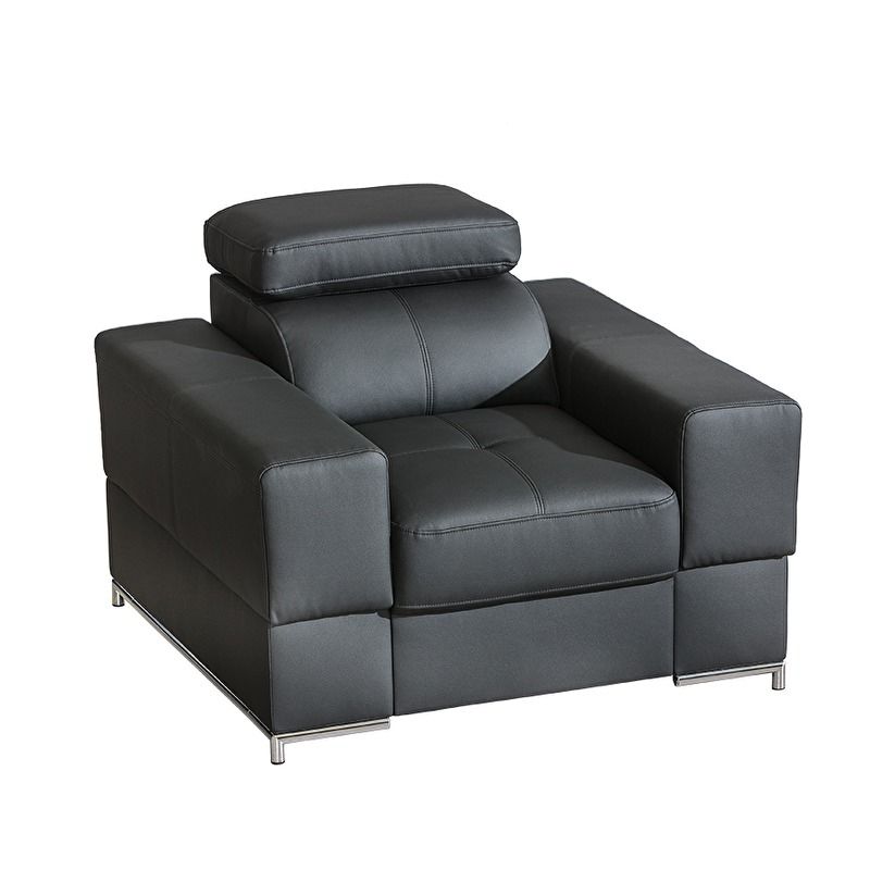 Kožené křeslo BAZZALT