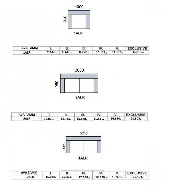 Sedací souprava AVA FAMM PROGRAM