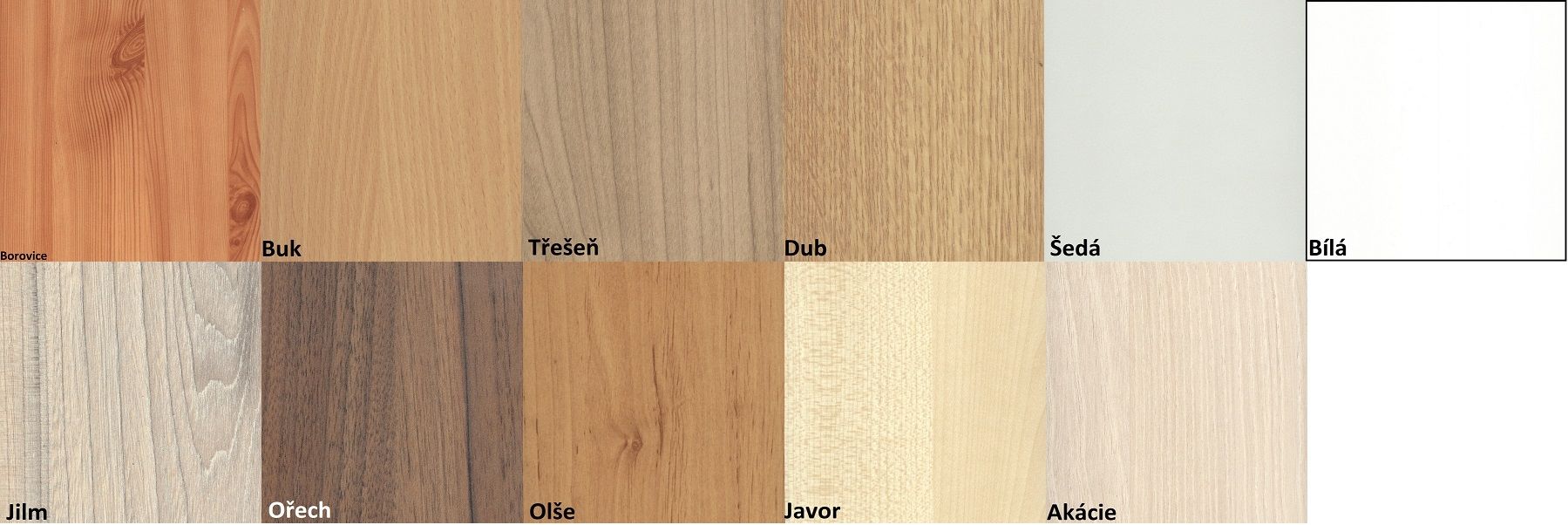 Závěsná police BOŘEK KP 1