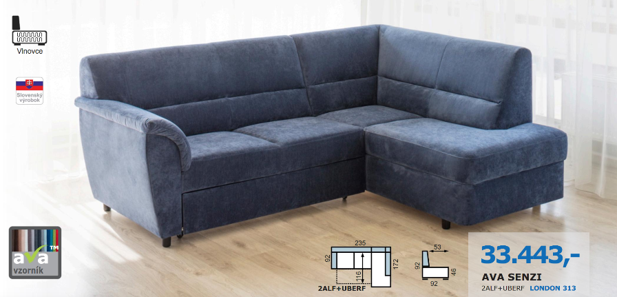 Sedací souprava AVA SENZI PROGRAM