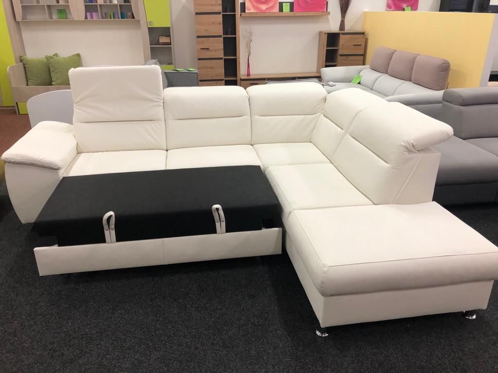 Kožená sedací souprava SCANDY 3